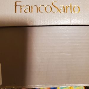 Franco Sarto Black suede wide calf riding boot